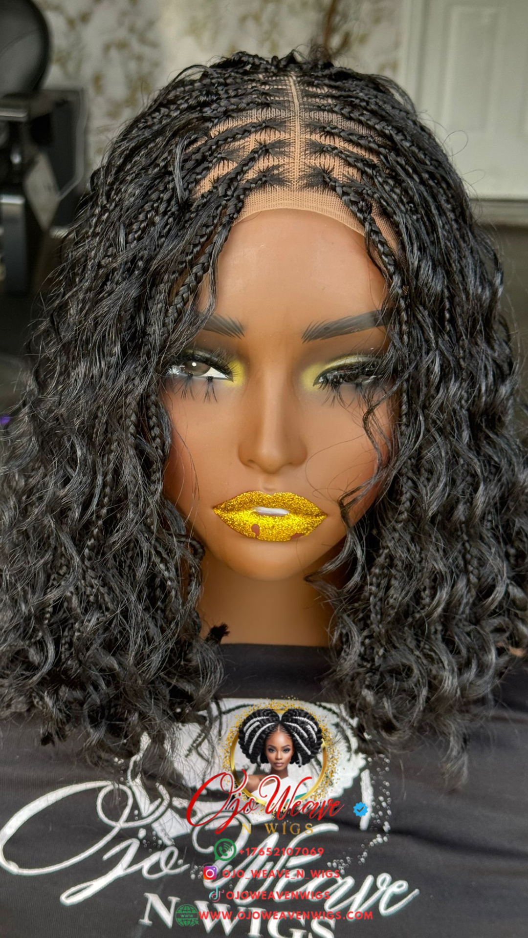 10inch Boho Closure Wig: Preorder