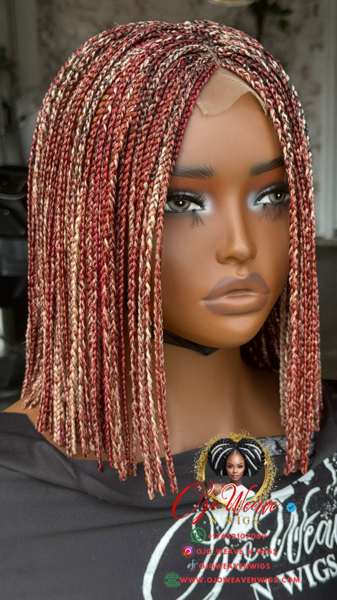 King Unit: 10-inch Bob Wig Ready-to-Ship
