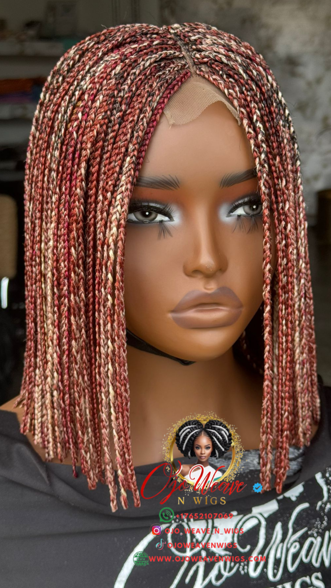 King Unit: 10-inch Bob Wig Ready-to-Ship