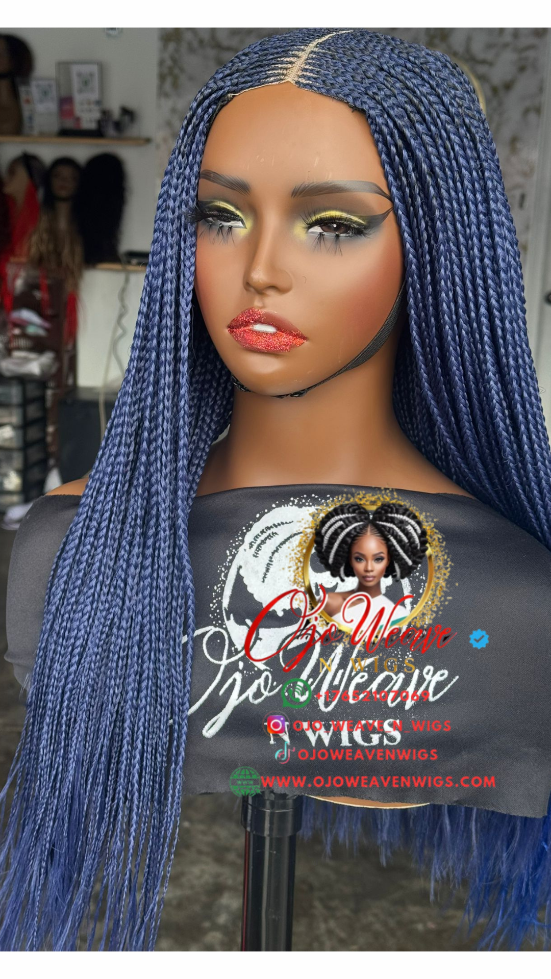 Bianca Dusty Blue Ready to Ship