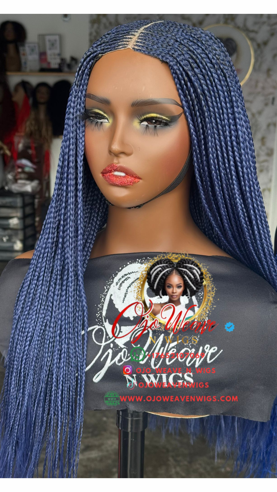 Bianca Dusty Blue Ready to Ship