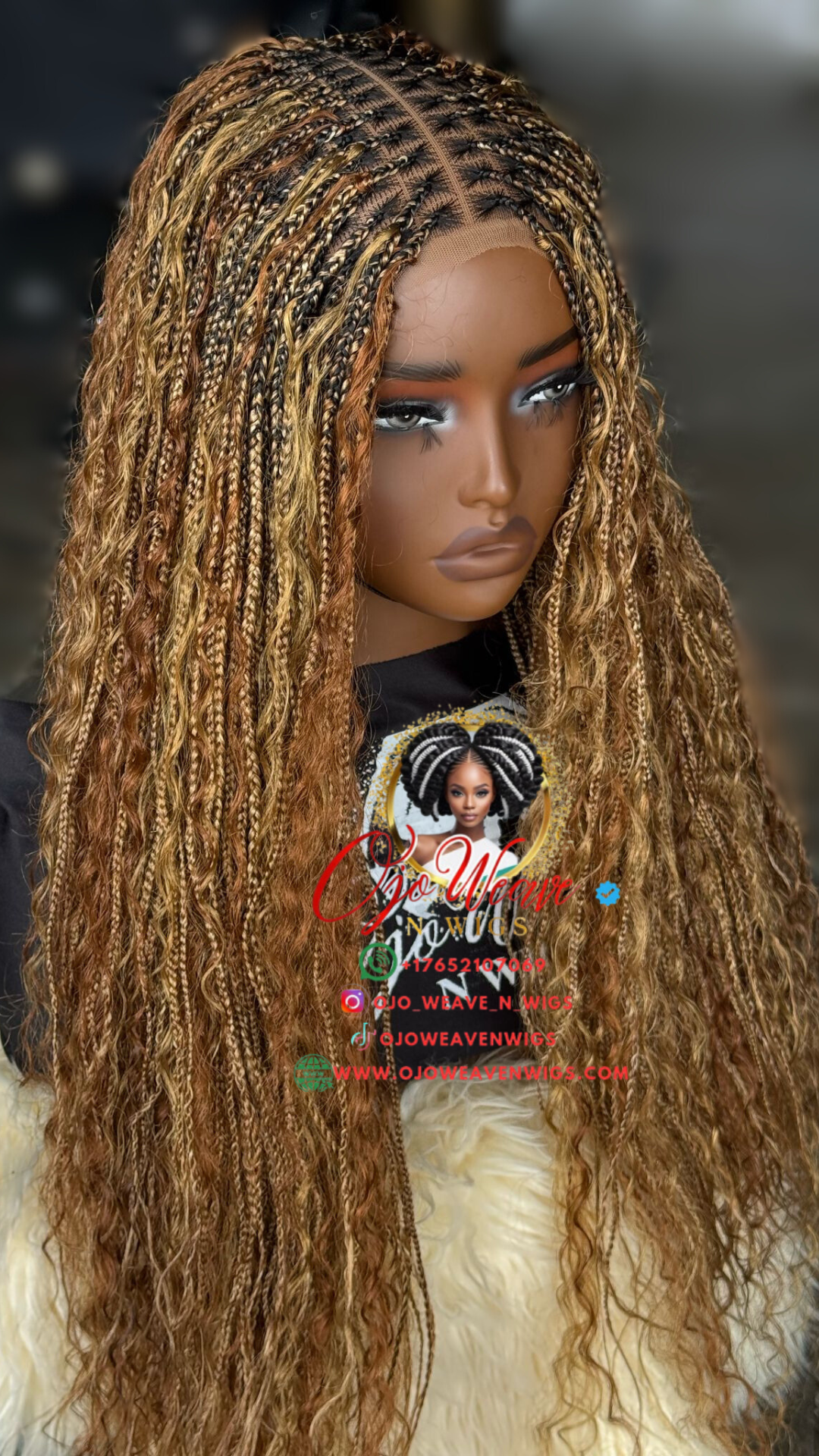 Highlighted 24" Boho Wig: Pre Order 27/30