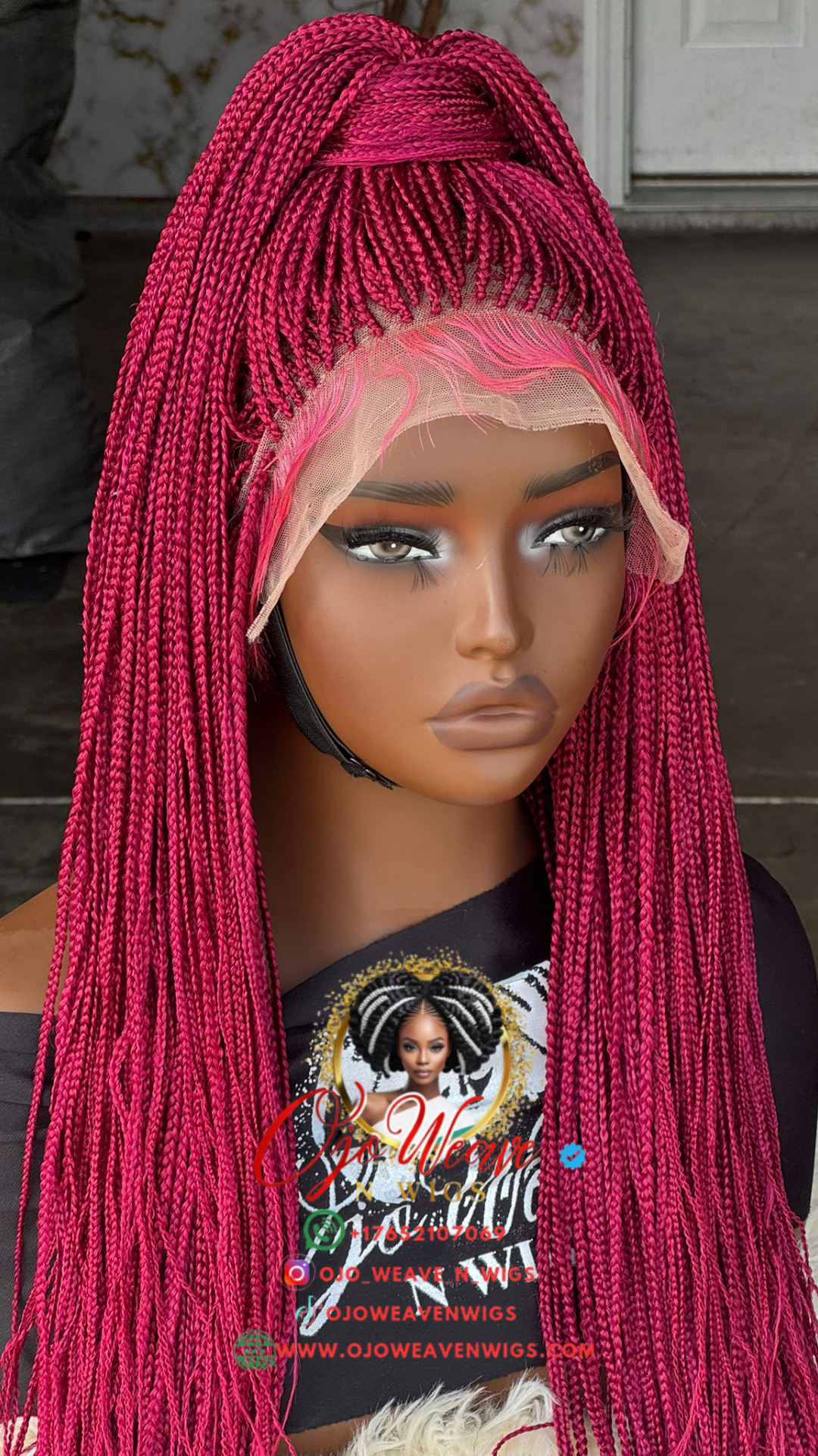28" Micro Braid 13x6 Lace Frontal - Ready to Ship