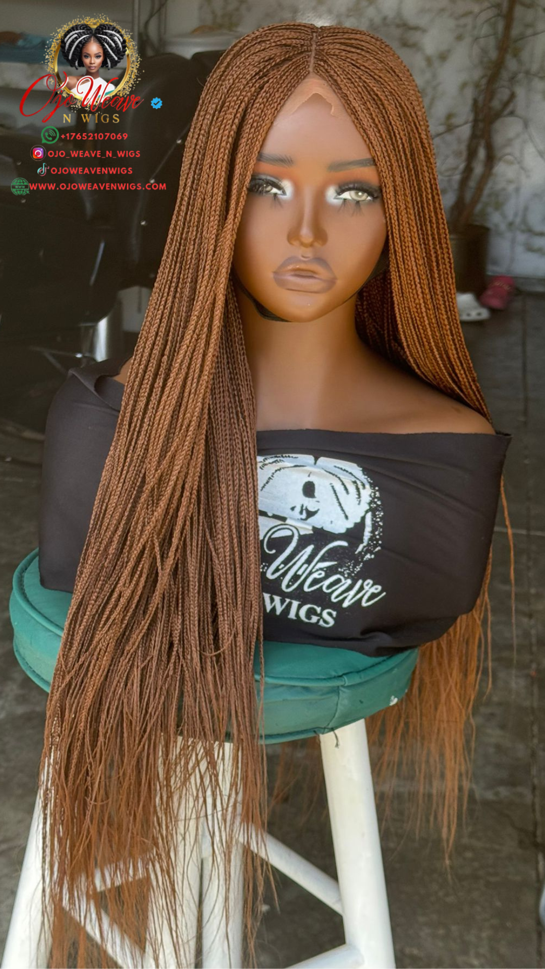 Sara closure unit 24" Fullness Closure Micro Braids - Ready to Ship