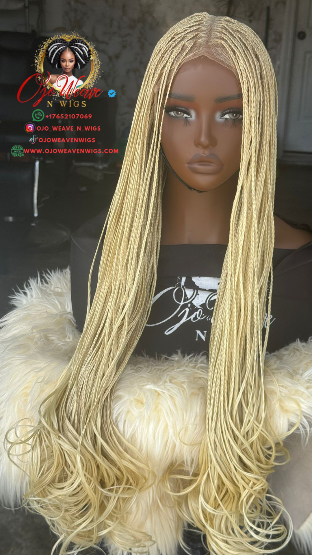 Kim Unit - Blonde Human Hair Lace: Ready to Ship
