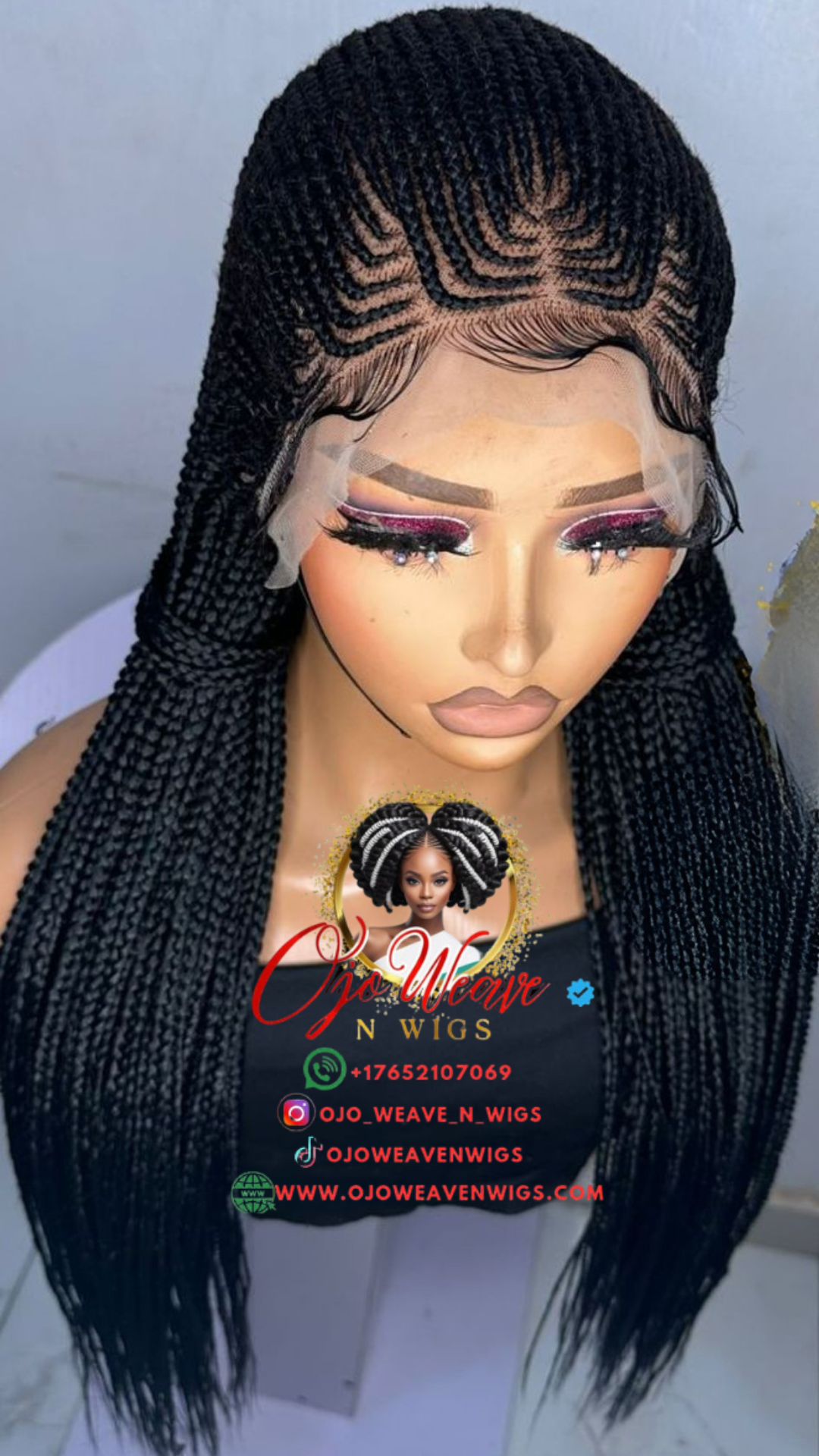 Black Lade Unit Wig Ready to Ship