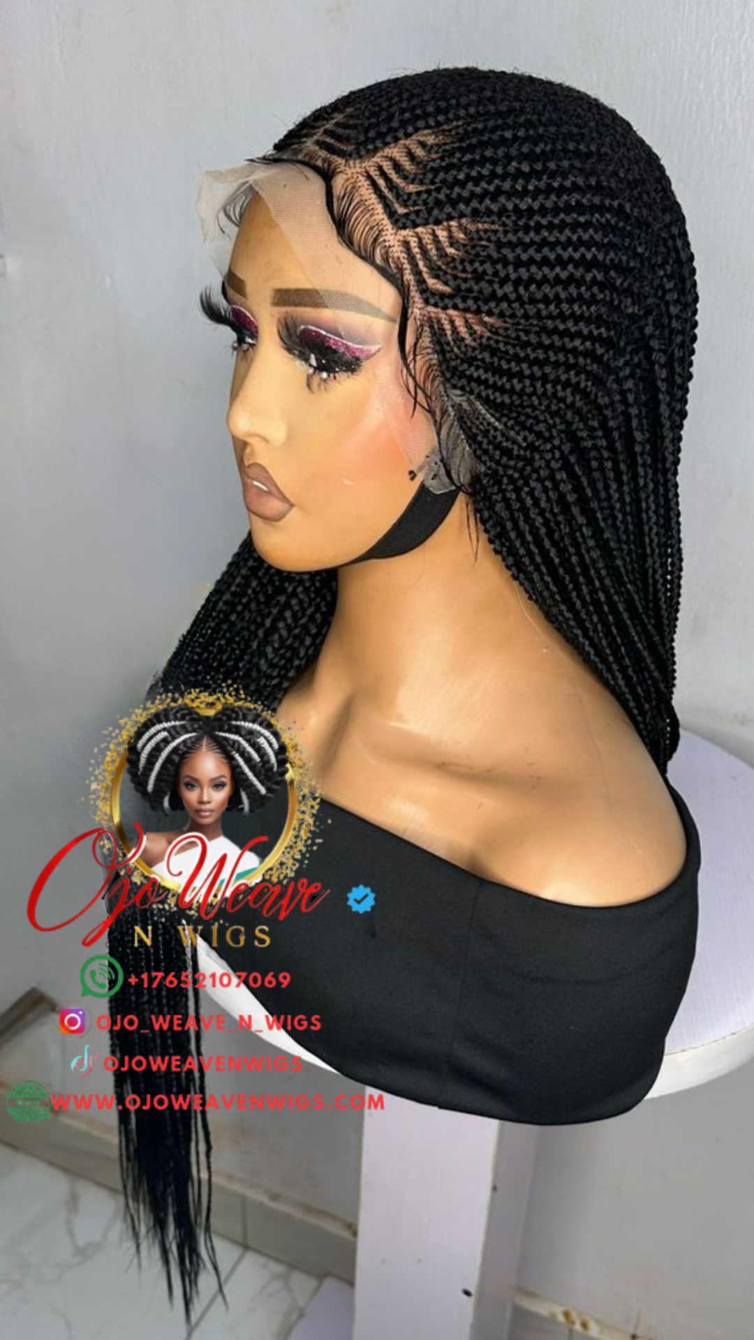 Black Lade Unit Wig Ready to Ship