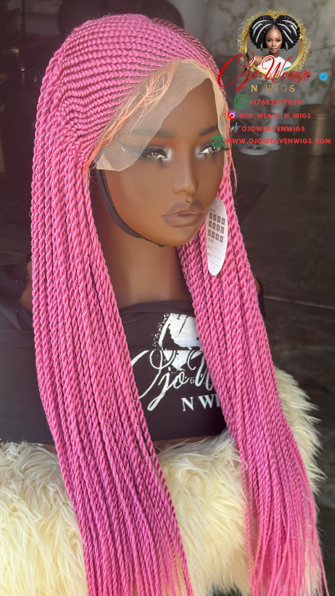 Shilo Unit Pink Wig