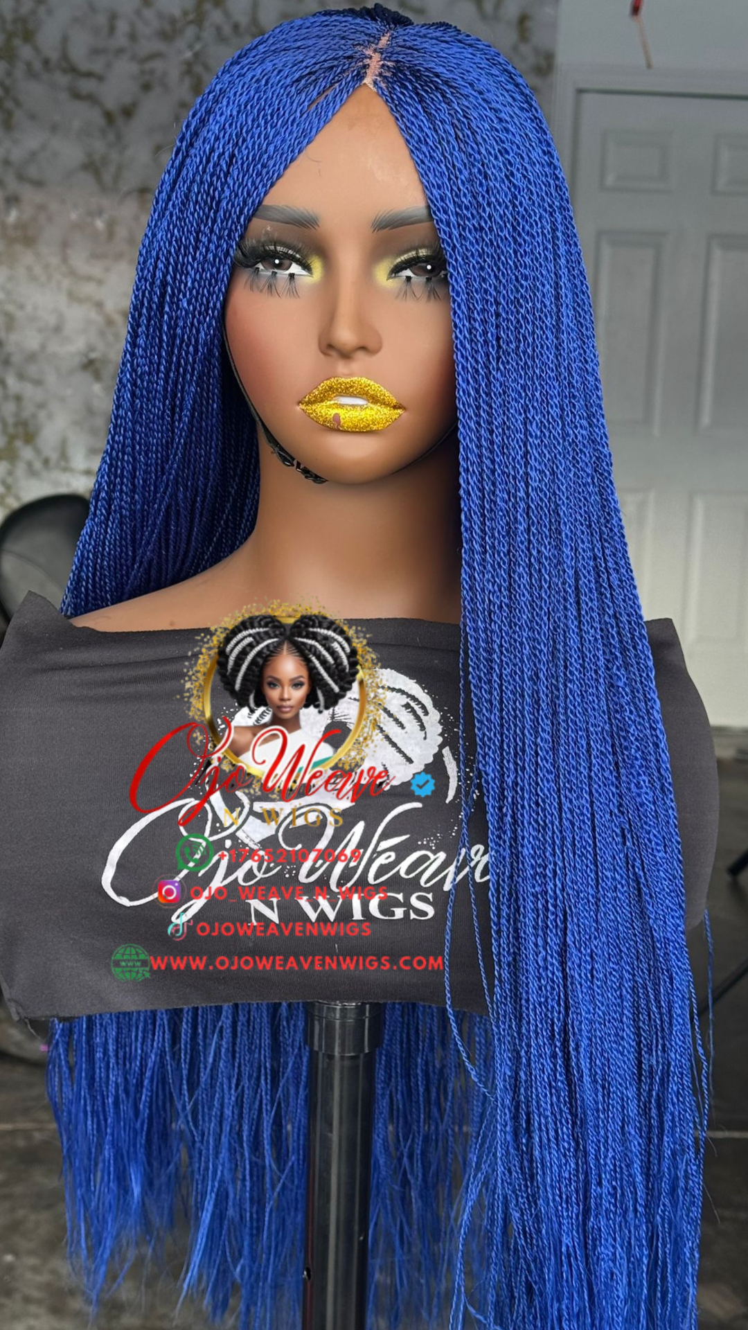 Esther Unit Twisted Braided Wig Ready to Ship