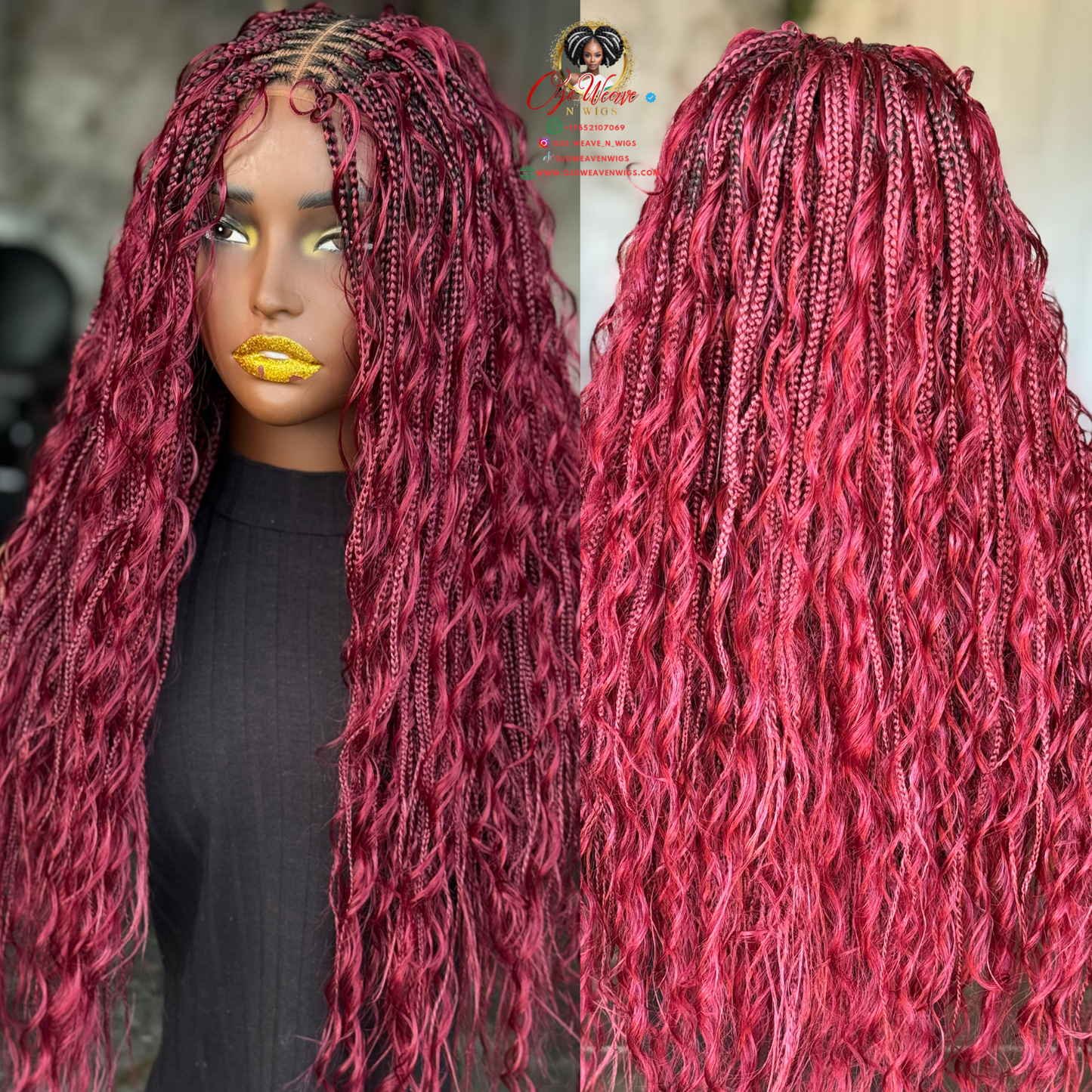 Boho Wine Girl: 24inch Pre Order
