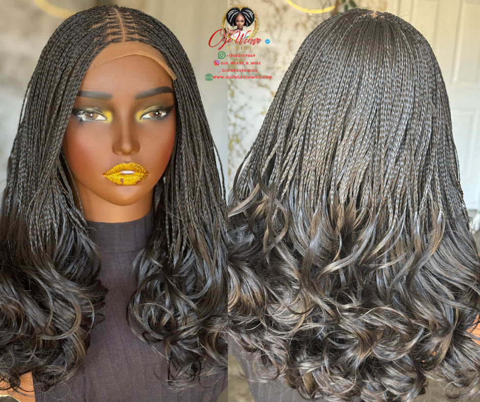 French Curls Wig | 14-Inch Short Style | Made to Order