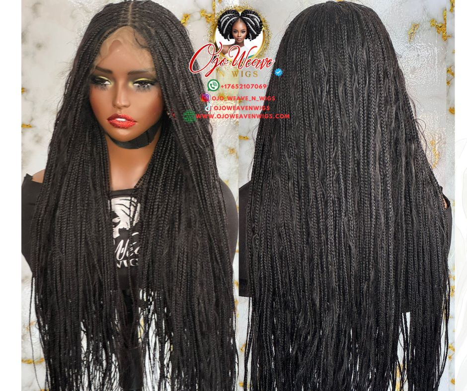 Mercy with Color Black Wig Ready to Ship By Ojo