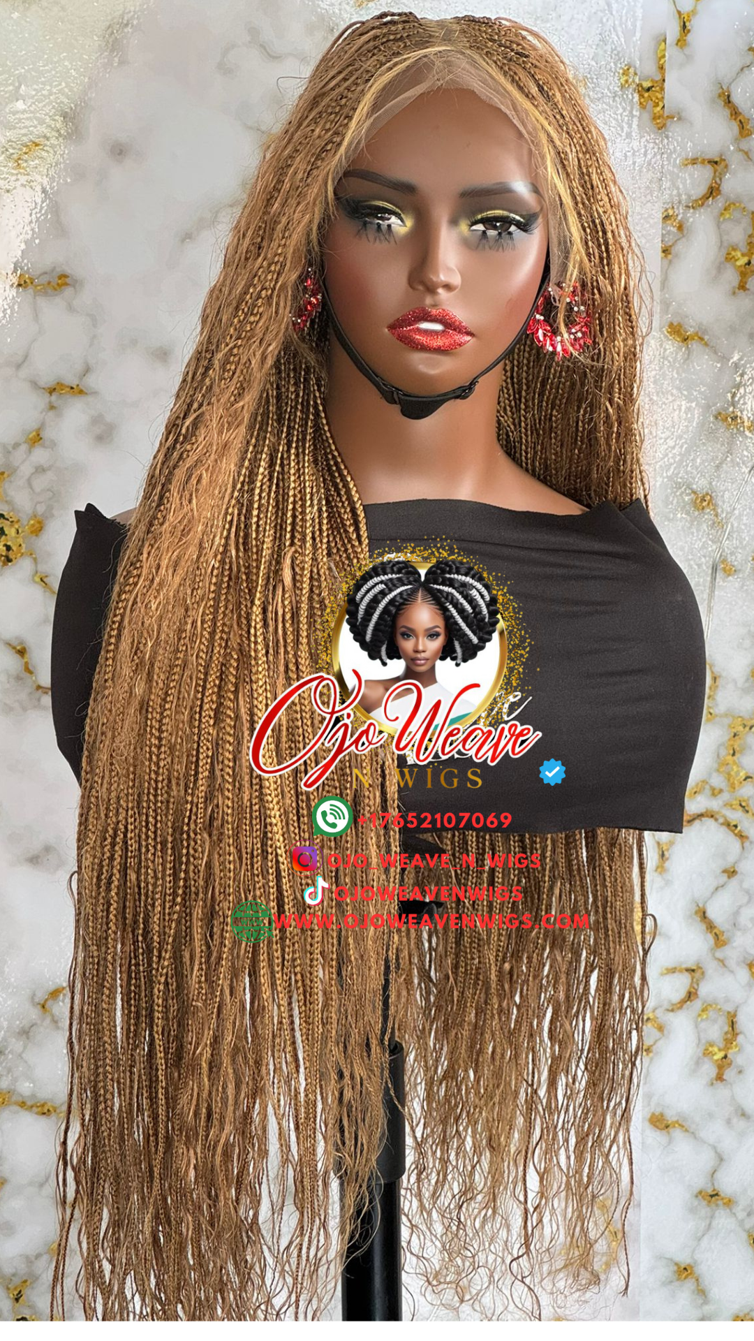 Mercy Unit with Color 27 100% Human Hair Wig Ready to Ship