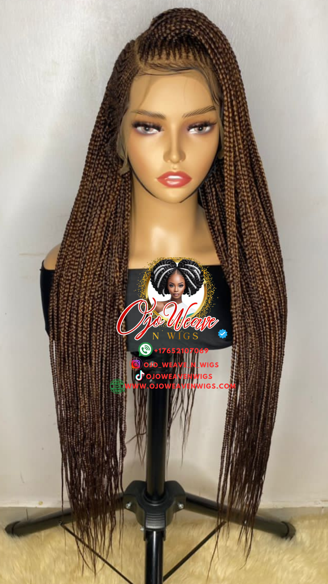 Mimi Unit with Hand-tied Lace Wig Made to Order