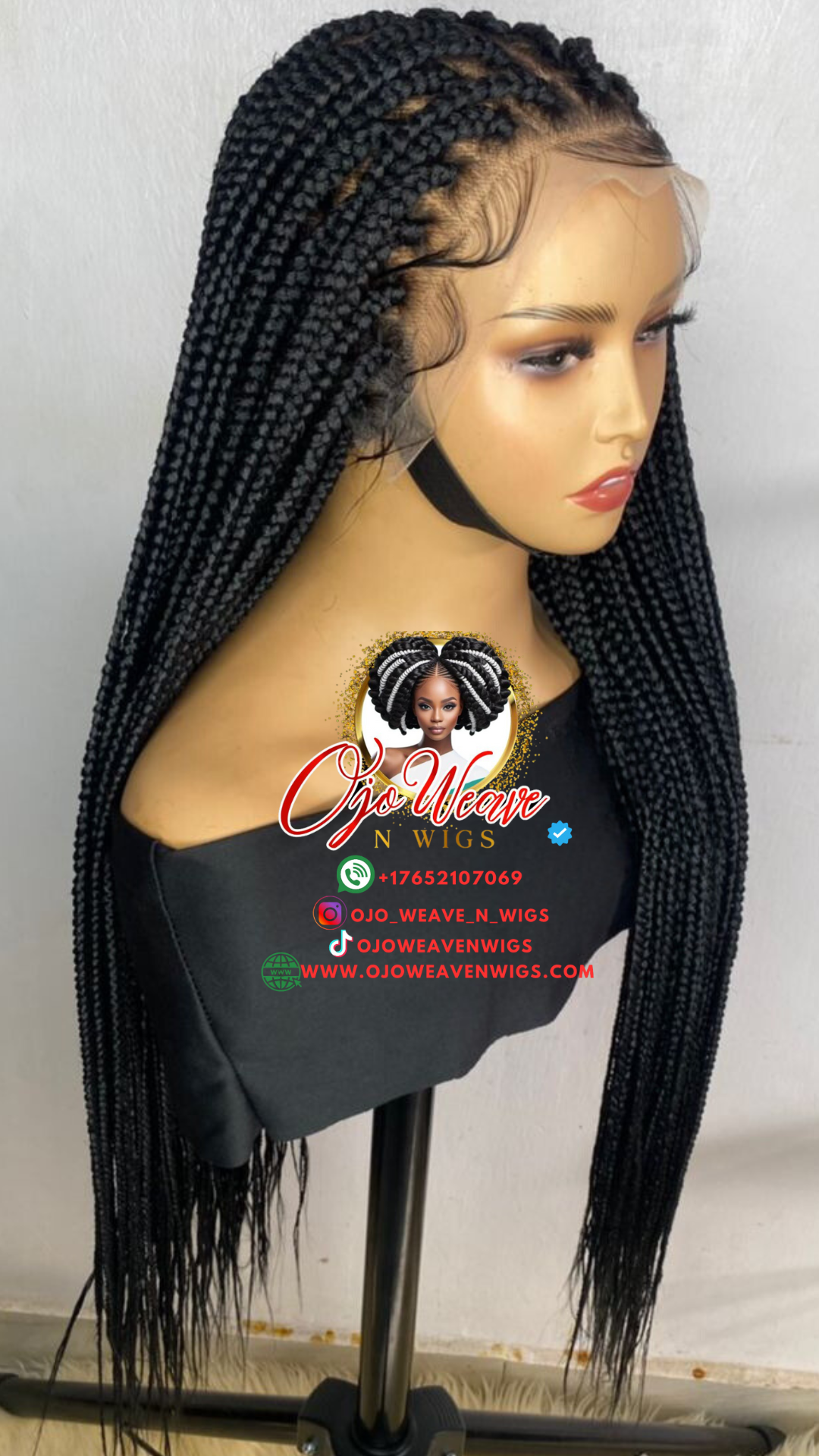 Canzas with Box Braid Wig Pre Order