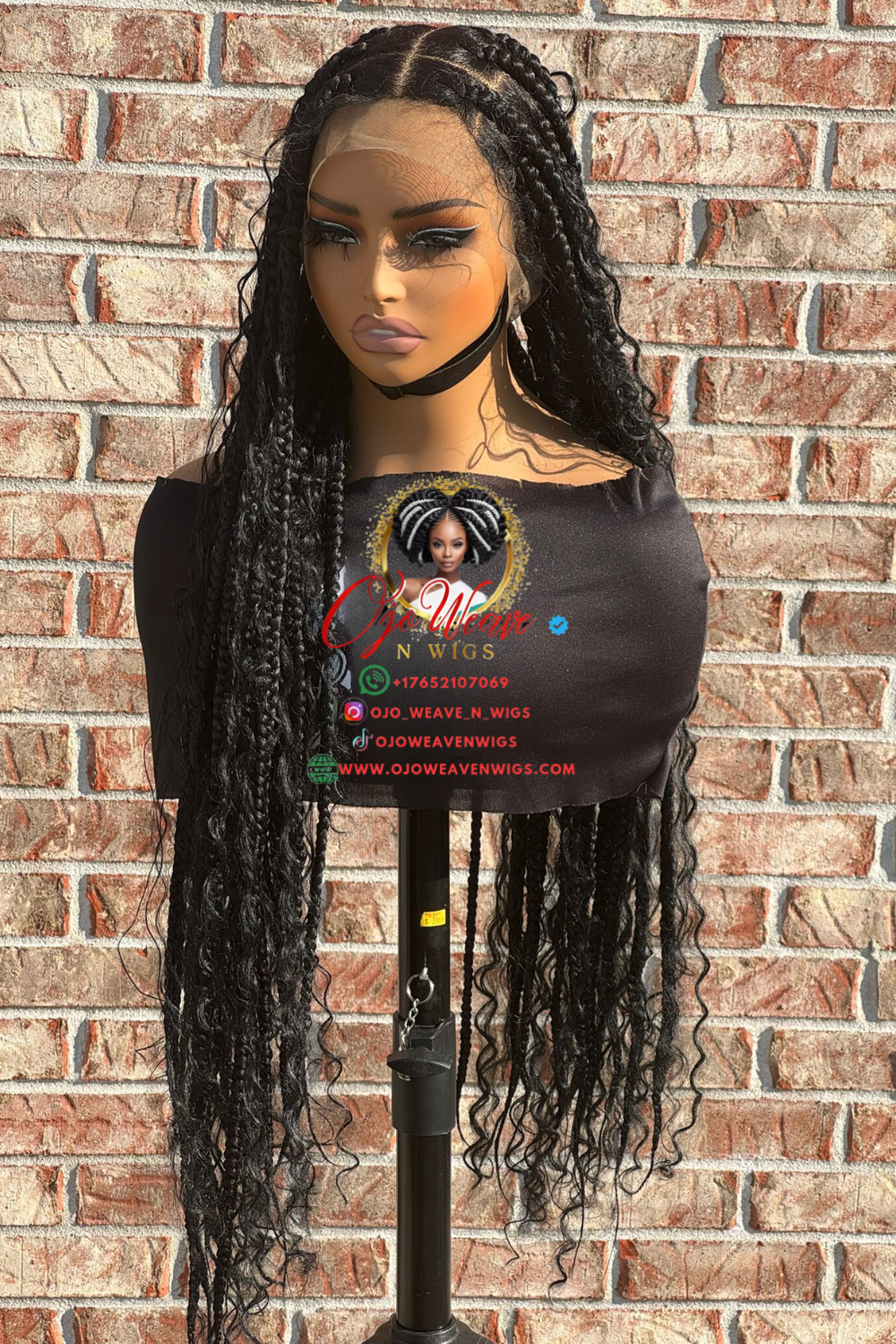 Benita Unit Full Lace Wig Black Ready-to-Ship