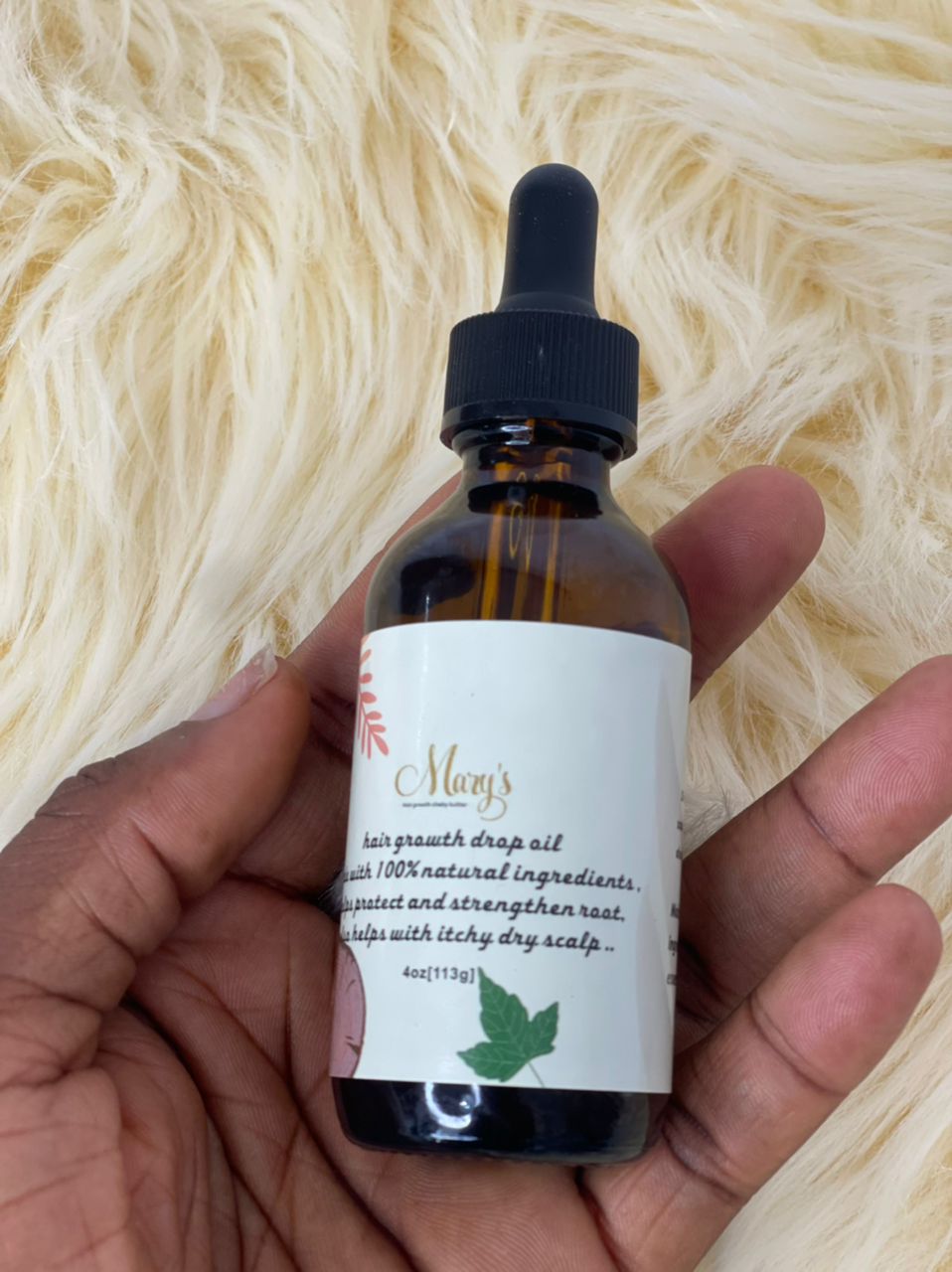Mary's Hair with Growth Oil Ready to Ship