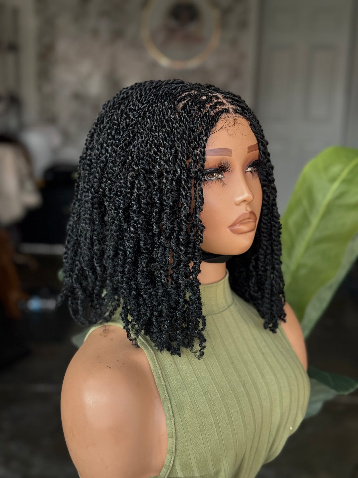 Sister Locs Wig Made To Order 10inches