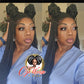 2-Tone Full Lace Micro Twist Wig – 28/30 Inches | preoder