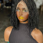 Full Lace Kinky Twist Wig | 10-Inch Ready to Ship