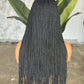Frontal braided cornrow  Glueless wig ready to ship,This is a 20/22 inches color 1b wig