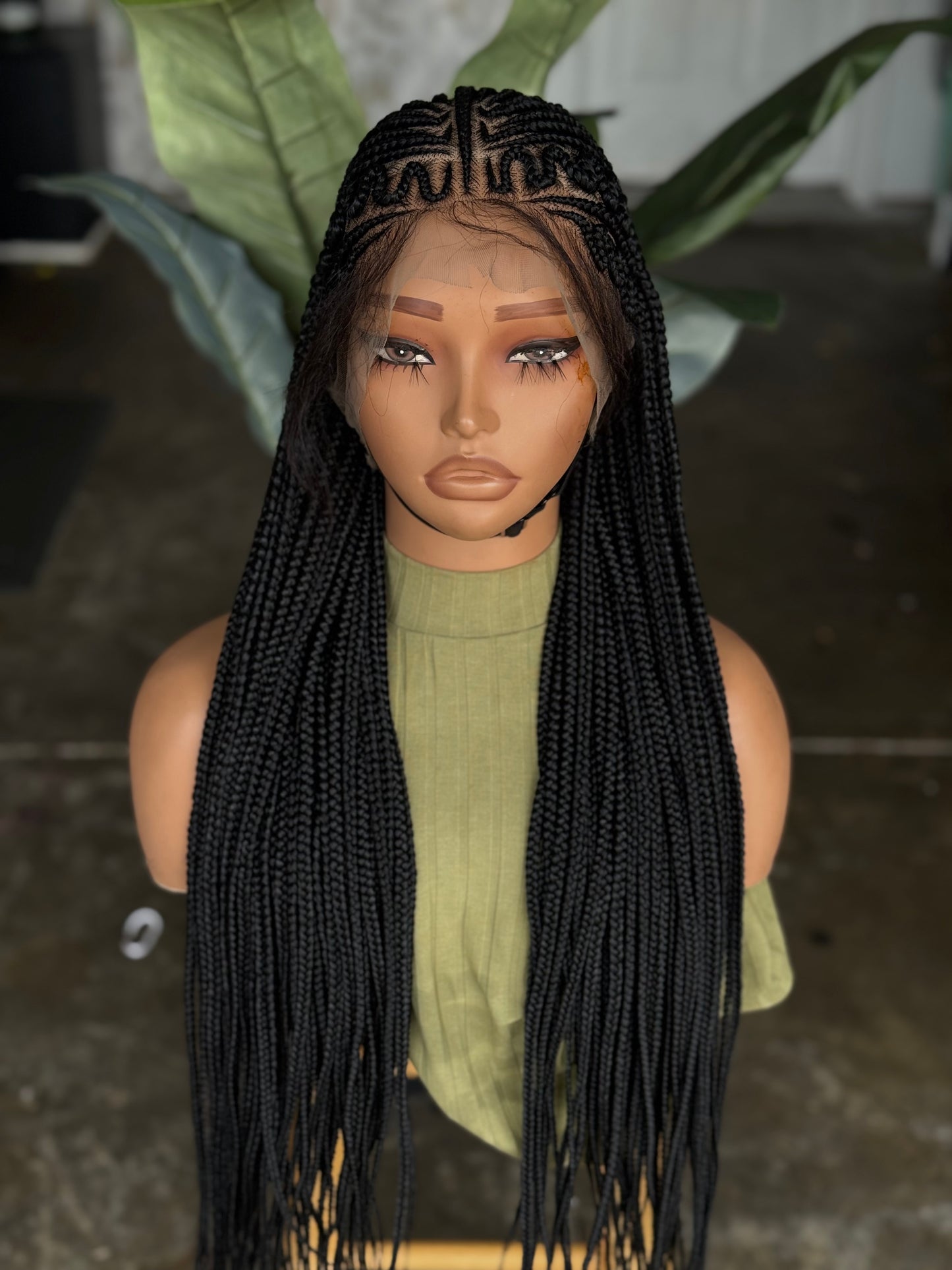 Shila Unit Conrow full lace wig preorder.
