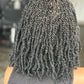 Full Lace Kinky Twist Wig | 10-Inch Ready to Ship