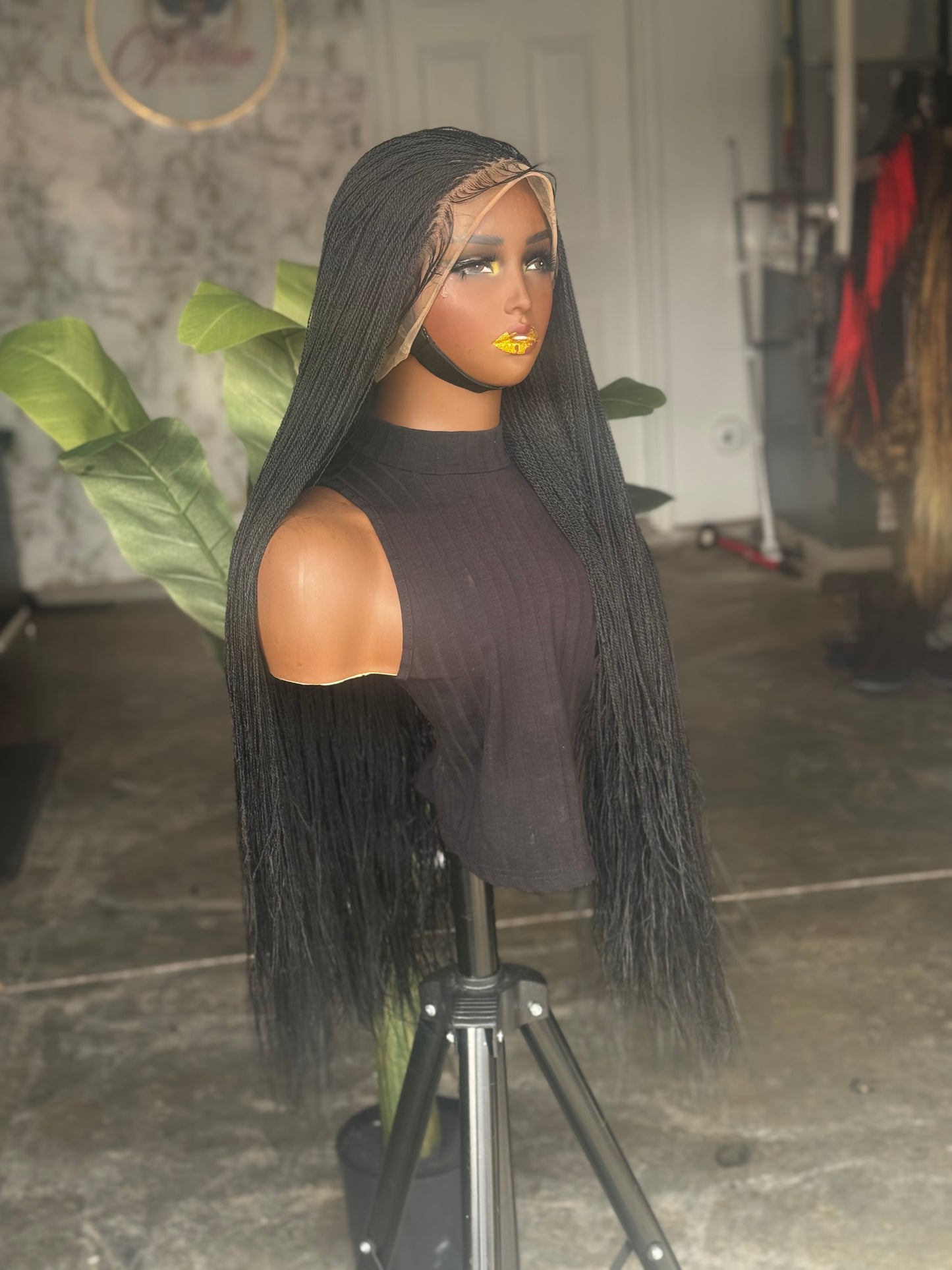 2-Tone Full Lace Micro Twist Wig – 28/30 Inches | preoder