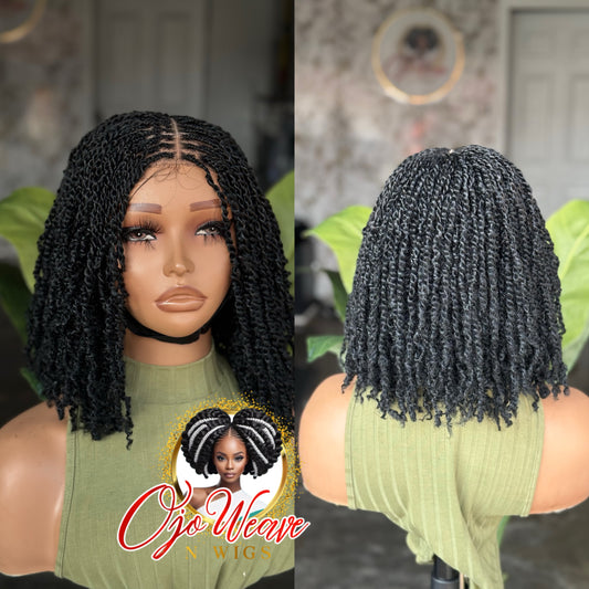 Sister Locs Wig Made To Order 10inches