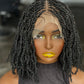 Full Lace Kinky Twist Wig | 10-Inch Ready to Ship