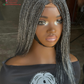 Bianca Glueless Salt & Pepper Wig | 12-Inch Ready-to-Ship Closure Wig