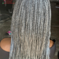 Bianca Glueless Salt & Pepper Wig | 12-Inch Ready-to-Ship Closure Wig