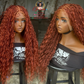 Boho Ginger Ready-to-Ship 24" Frontal Wig Ready to Ship