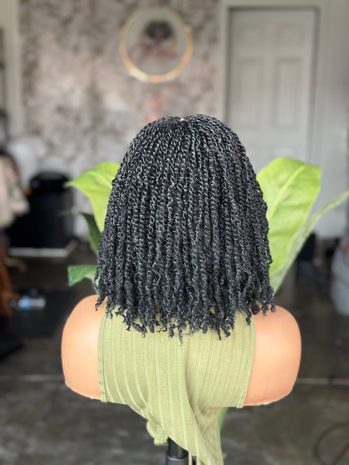 Sister Locs Wig Made To Order 10inches