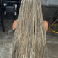 Frontal Ear To Ear Knotless Braids 28/30 Inch Made To Order Wig