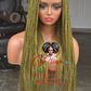 Bianca Unit Wig Army Green Made to Order