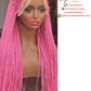 Shilo Unit Pink Frontal Wig Ready to Ship