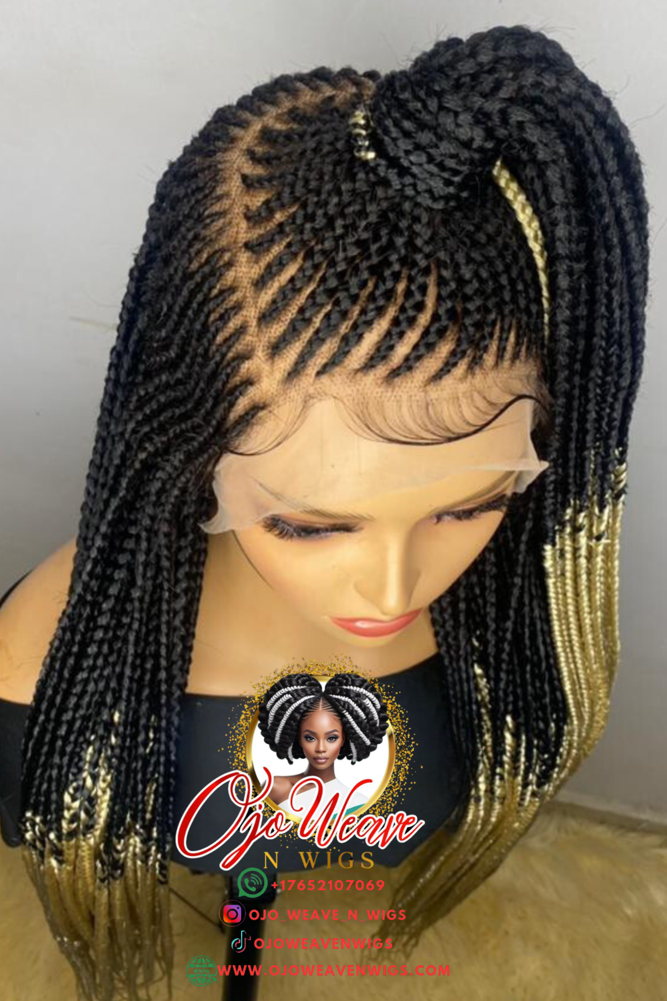 Ewa Ket Cornrow Wig Made to Order