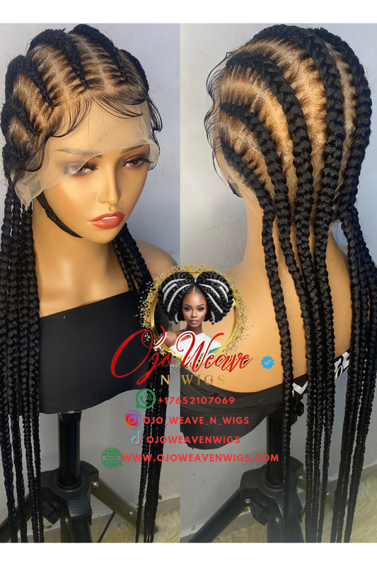 Funmi Full Lace Cornrow Made to Order