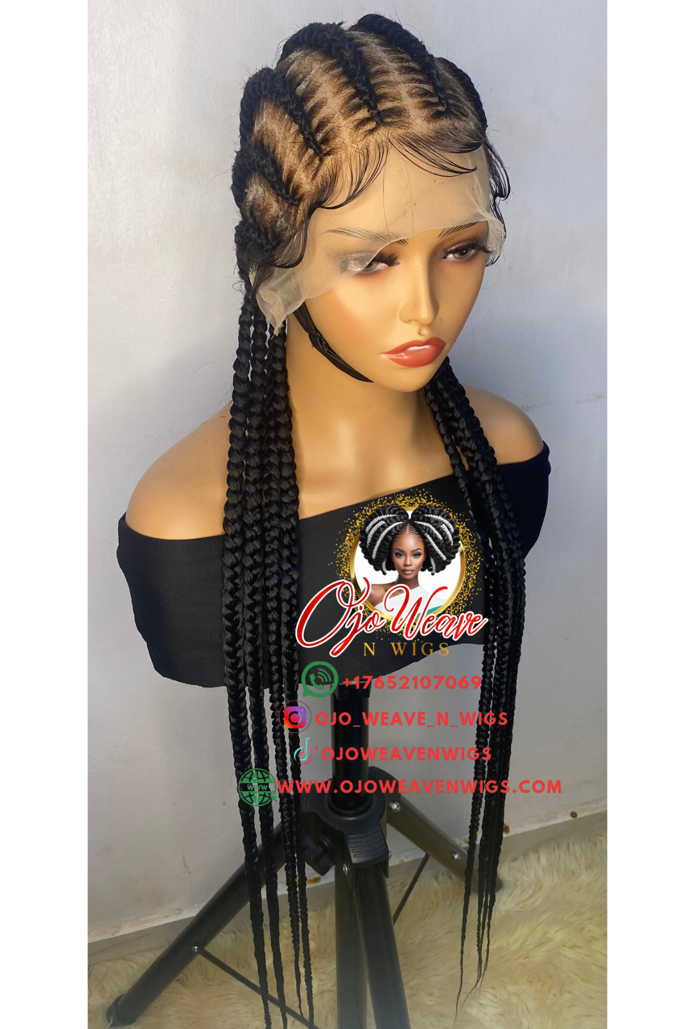 Funmi Full Lace Cornrow Made to Order