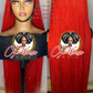 Madi Unit Wig with Red Color Ready to Ship