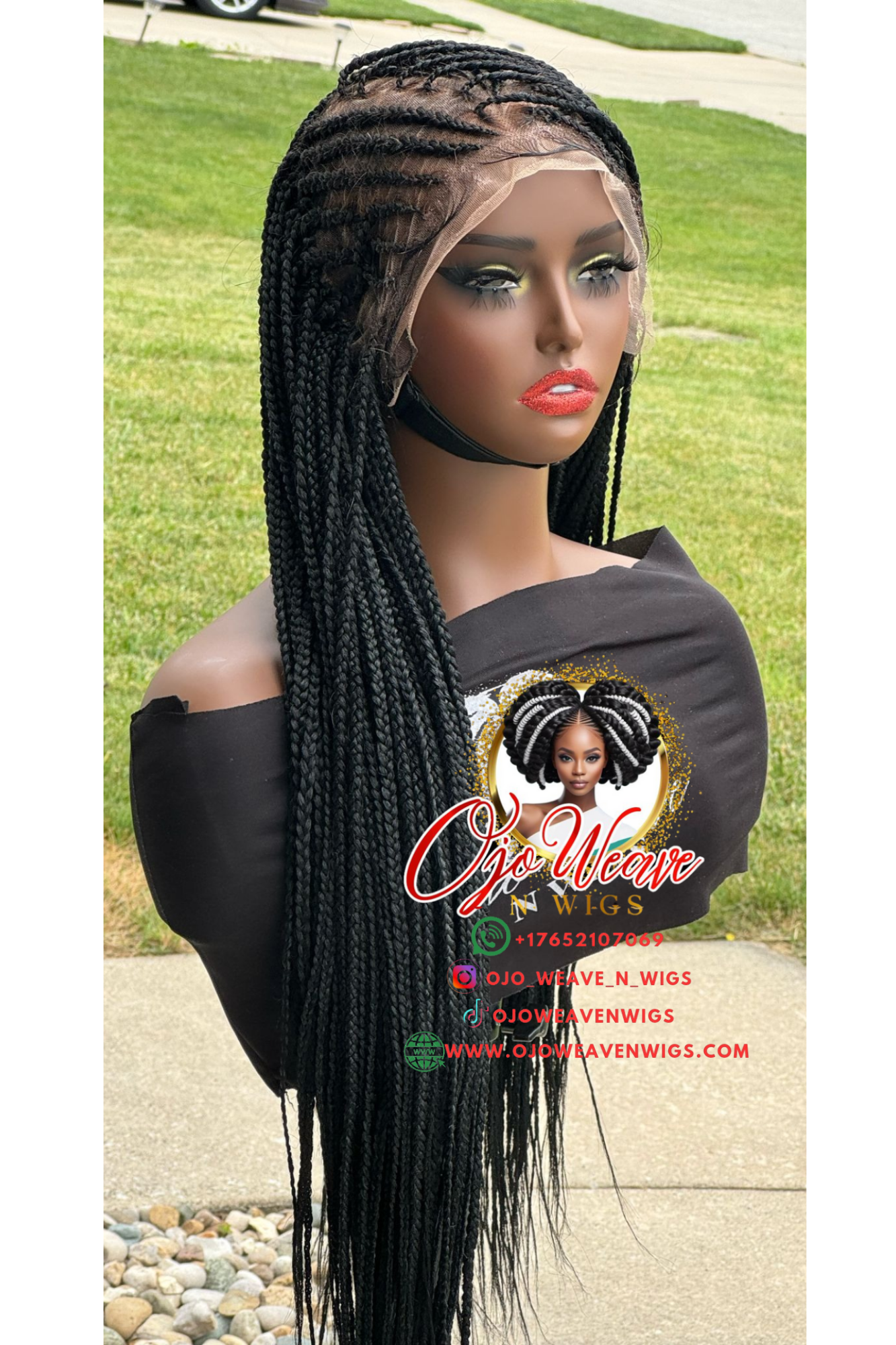 Jenifer Unit Frontal Wig Tribal Braid