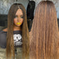 Esther Wig: 20 Inch, Color 27/Black Blend: Preoder