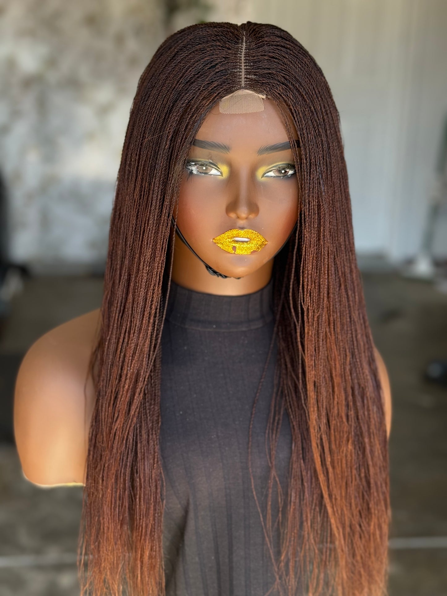 Ready to Ship: Ester 16-18 Inch Color 30/33 Mix Closure Wig