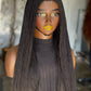 Esther Micro Twist Wig | Black | Ready-to-Ship Closure Unit