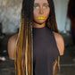 Bianca Unit Cornrow Closure Glueless Wig Made to Order