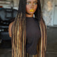 Highlights Knotless Braids Wig | 28-Inch Ready to Ship Glueless Closure