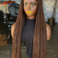 Gold Unit Wig | Made to Order 26-28 Inch Closure Wig