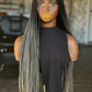 Bone Straight Glueless Wig | Natural Lace Closure | 26-28 Inch Ready to Ship