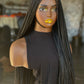 Bone Straight Glueless Wig | Ready-to-Ship Closure Unit
